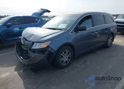2012 Honda Odyssey Ex-L from USA, damaged, VIN 5FNRL5H66CB007318